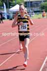 Womens Seniors and Under-20s  5000 metres, 2024 North Eastern Track and Field Champs., Middlesbrough.  Photo: David T. Hewitson/Sports for All Pics